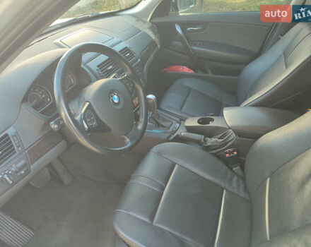 Серый БМВ Х3, объемом двигателя 3 л и пробегом 150 тыс. км за 9000 $, фото 5 на Automoto.ua