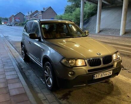 Серый БМВ Х3, объемом двигателя 2 л и пробегом 293 тыс. км за 9000 $, фото 2 на Automoto.ua