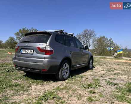 Серый БМВ Х3, объемом двигателя 2 л и пробегом 200 тыс. км за 12500 $, фото 2 на Automoto.ua