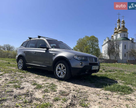 Серый БМВ Х3, объемом двигателя 2 л и пробегом 200 тыс. км за 12500 $, фото 1 на Automoto.ua