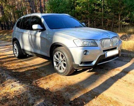 Серый БМВ Х3, объемом двигателя 3 л и пробегом 102 тыс. км за 11900 $, фото 1 на Automoto.ua