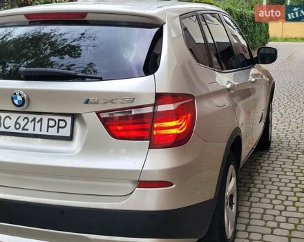 Серый БМВ Х3, объемом двигателя 3 л и пробегом 253 тыс. км за 12900 $, фото 1 на Automoto.ua