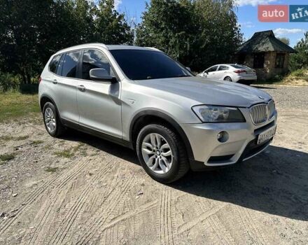 Серый БМВ Х3, объемом двигателя 3 л и пробегом 103 тыс. км за 10500 $, фото 2 на Automoto.ua