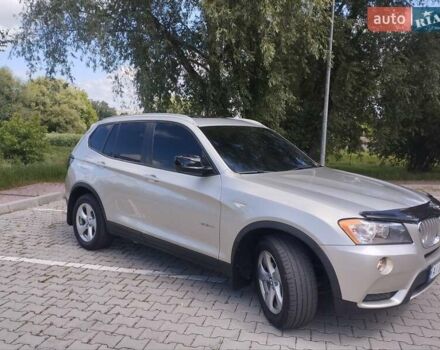 Серый БМВ Х3, объемом двигателя 3 л и пробегом 225 тыс. км за 10800 $, фото 1 на Automoto.ua
