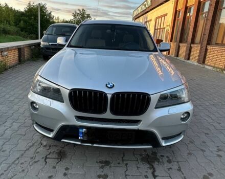 Серый БМВ Х3, объемом двигателя 3 л и пробегом 280 тыс. км за 9990 $, фото 2 на Automoto.ua
