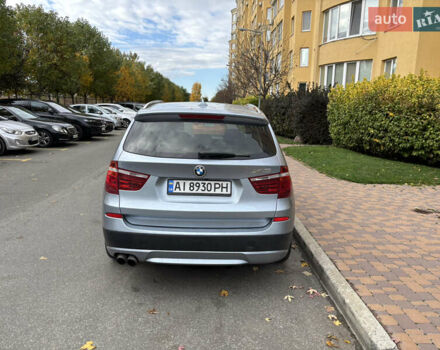 Серый БМВ Х3, объемом двигателя 2 л и пробегом 152 тыс. км за 11500 $, фото 5 на Automoto.ua