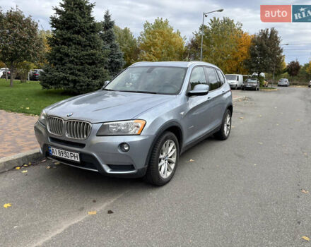 Серый БМВ Х3, объемом двигателя 2 л и пробегом 152 тыс. км за 11500 $, фото 1 на Automoto.ua