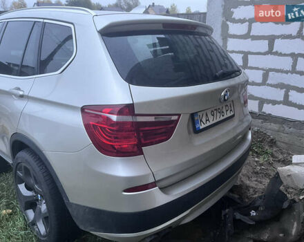 Серый БМВ Х3, объемом двигателя 2 л и пробегом 230 тыс. км за 7500 $, фото 1 на Automoto.ua