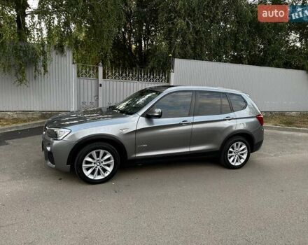 Серый БМВ Х3, объемом двигателя 2 л и пробегом 156 тыс. км за 14500 $, фото 1 на Automoto.ua
