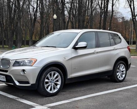 Серый БМВ Х3, объемом двигателя 2 л и пробегом 200 тыс. км за 9500 $, фото 1 на Automoto.ua