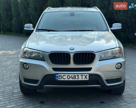 Серый БМВ Х3, объемом двигателя 2 л и пробегом 194 тыс. км за 13650 $, фото 1 на Automoto.ua