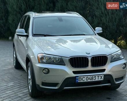 Серый БМВ Х3, объемом двигателя 2 л и пробегом 194 тыс. км за 13650 $, фото 2 на Automoto.ua