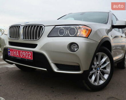 Серый БМВ Х3, объемом двигателя 2 л и пробегом 158 тыс. км за 12850 $, фото 3 на Automoto.ua