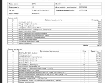 Серый БМВ Х3, объемом двигателя 2 л и пробегом 113 тыс. км за 18500 $, фото 36 на Automoto.ua