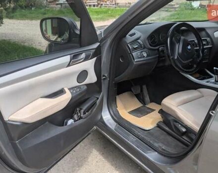 Серый БМВ Х3, объемом двигателя 2 л и пробегом 329 тыс. км за 16350 $, фото 4 на Automoto.ua