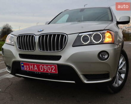 Серый БМВ Х3, объемом двигателя 2 л и пробегом 158 тыс. км за 12850 $, фото 1 на Automoto.ua
