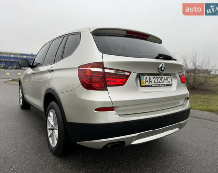 Серый БМВ Х3, объемом двигателя 2 л и пробегом 221 тыс. км за 16500 $, фото 5 на Automoto.ua
