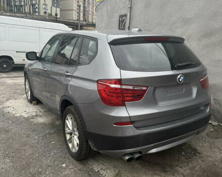 Серый БМВ Х3, объемом двигателя 2 л и пробегом 200 тыс. км за 9250 $, фото 1 на Automoto.ua