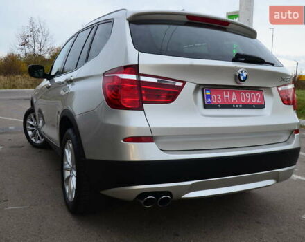 Серый БМВ Х3, объемом двигателя 2 л и пробегом 158 тыс. км за 12850 $, фото 25 на Automoto.ua