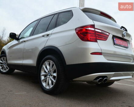 Серый БМВ Х3, объемом двигателя 2 л и пробегом 158 тыс. км за 12850 $, фото 28 на Automoto.ua