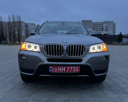 Серый БМВ Х3, объемом двигателя 2 л и пробегом 195 тыс. км за 14300 $, фото 1 на Automoto.ua