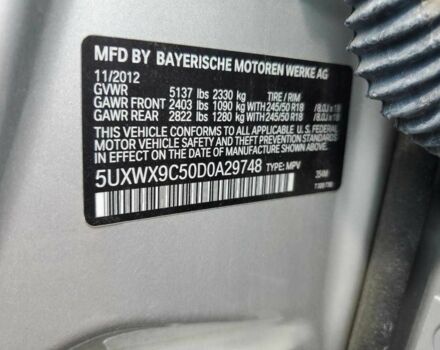 Серый БМВ Х3, объемом двигателя 2 л и пробегом 156 тыс. км за 2700 $, фото 12 на Automoto.ua