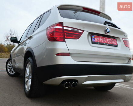 Серый БМВ Х3, объемом двигателя 2 л и пробегом 158 тыс. км за 12850 $, фото 26 на Automoto.ua
