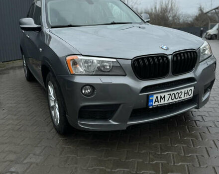 Серый БМВ Х3, объемом двигателя 2 л и пробегом 185 тыс. км за 13000 $, фото 2 на Automoto.ua