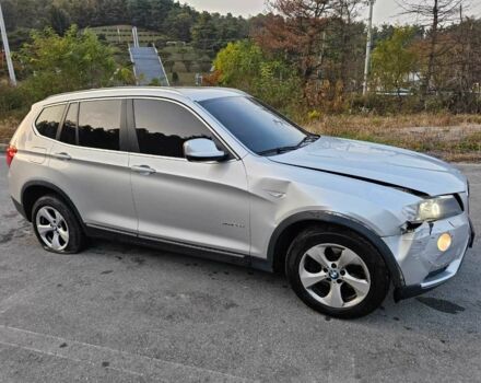 Серый БМВ Х3, объемом двигателя 2 л и пробегом 142 тыс. км за 3800 $, фото 1 на Automoto.ua