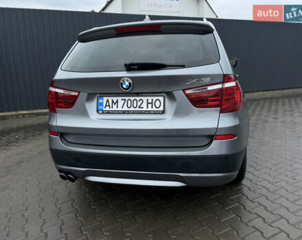 Серый БМВ Х3, объемом двигателя 2 л и пробегом 185 тыс. км за 13000 $, фото 1 на Automoto.ua