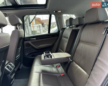 Сірий БМВ Х3, об'ємом двигуна 3 л та пробігом 105 тис. км за 41841 $, фото 4 на Automoto.ua