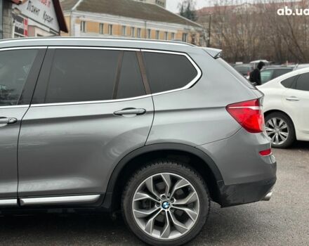 Сірий БМВ Х3, об'ємом двигуна 2 л та пробігом 72 тис. км за 18990 $, фото 10 на Automoto.ua