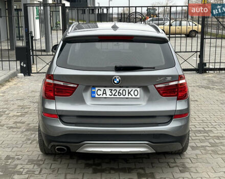Серый БМВ Х3, объемом двигателя 2 л и пробегом 190 тыс. км за 19900 $, фото 5 на Automoto.ua