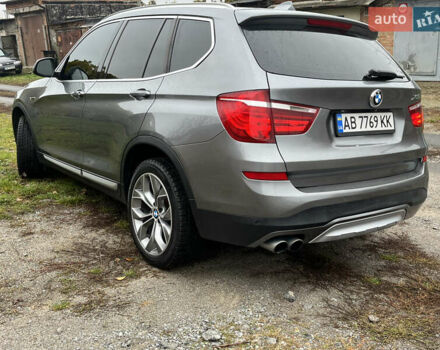 БМВ Х3 2014 в Виннице на Automoto.ua Серый БМВ Х3, объемом двигателя 2 л и пробегом 71 тыс. км за 19200 $, фото 3 на Automoto.ua