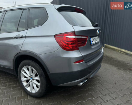 Серый БМВ Х3, объемом двигателя 2 л и пробегом 185 тыс. км за 13000 $, фото 4 на Automoto.ua