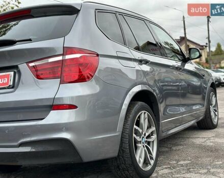 Серый БМВ Х3, объемом двигателя 3 л и пробегом 156 тыс. км за 20990 $, фото 14 на Automoto.ua