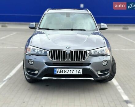 БМВ Х3 2015 в Виннице на Automoto.ua Серый БМВ Х3, объемом двигателя 2 л и пробегом 91 тыс. км за 22600 $, фото 10 на Automoto.ua