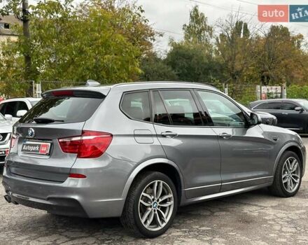 Серый БМВ Х3, объемом двигателя 3 л и пробегом 156 тыс. км за 20990 $, фото 12 на Automoto.ua