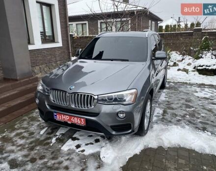 Серый БМВ Х3, объемом двигателя 3 л и пробегом 174 тыс. км за 15900 $, фото 1 на Automoto.ua