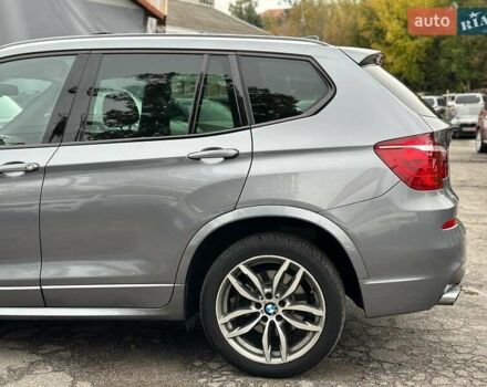 Серый БМВ Х3, объемом двигателя 3 л и пробегом 156 тыс. км за 20990 $, фото 18 на Automoto.ua