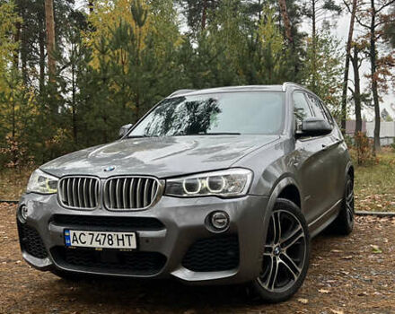 Серый БМВ Х3, объемом двигателя 2 л и пробегом 169 тыс. км за 19300 $, фото 1 на Automoto.ua