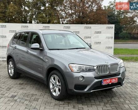 Серый БМВ Х3, объемом двигателя 3 л и пробегом 175 тыс. км за 13200 $, фото 2 на Automoto.ua