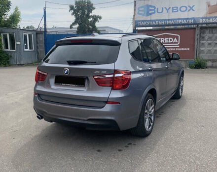 Серый БМВ Х3, объемом двигателя 2 л и пробегом 65 тыс. км за 40500 $, фото 4 на Automoto.ua