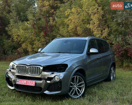 Серый БМВ Х3, объемом двигателя 2 л и пробегом 258 тыс. км за 15900 $, фото 1 на Automoto.ua
