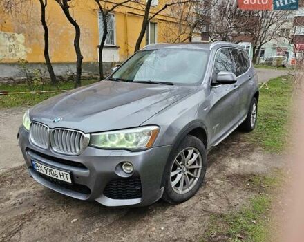 Серый БМВ Х3, объемом двигателя 2 л и пробегом 198 тыс. км за 14100 $, фото 1 на Automoto.ua