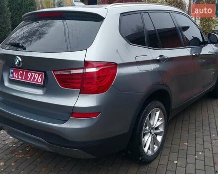 Сірий БМВ Х3, об'ємом двигуна 2 л та пробігом 102 тис. км за 16590 $, фото 71 на Automoto.ua