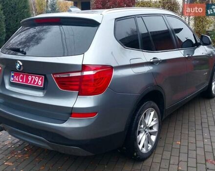 Сірий БМВ Х3, об'ємом двигуна 2 л та пробігом 102 тис. км за 16590 $, фото 18 на Automoto.ua