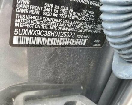 Серый БМВ Х3, объемом двигателя 2 л и пробегом 104 тыс. км за 3600 $, фото 12 на Automoto.ua