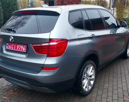 Серый БМВ Х3, объемом двигателя 2 л и пробегом 103 тыс. км за 16590 $, фото 3 на Automoto.ua