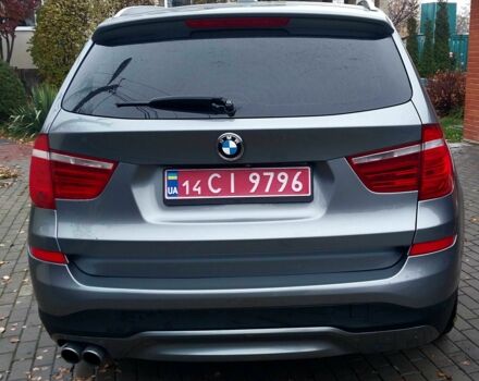 Серый БМВ Х3, объемом двигателя 2 л и пробегом 103 тыс. км за 16590 $, фото 1 на Automoto.ua